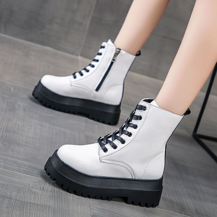 Short boots women's platform Martin boots
