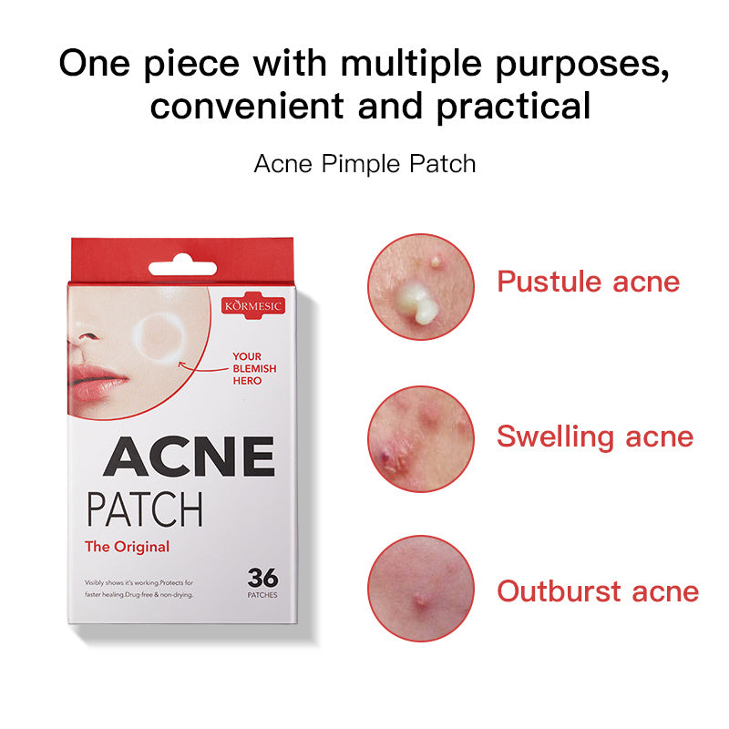 Acne Pimple Patches - 3 Packs- Hydrocolloid Treatment With Tea Tree Oil - Cruelty Free & Certified Vegan Acne Care Solution