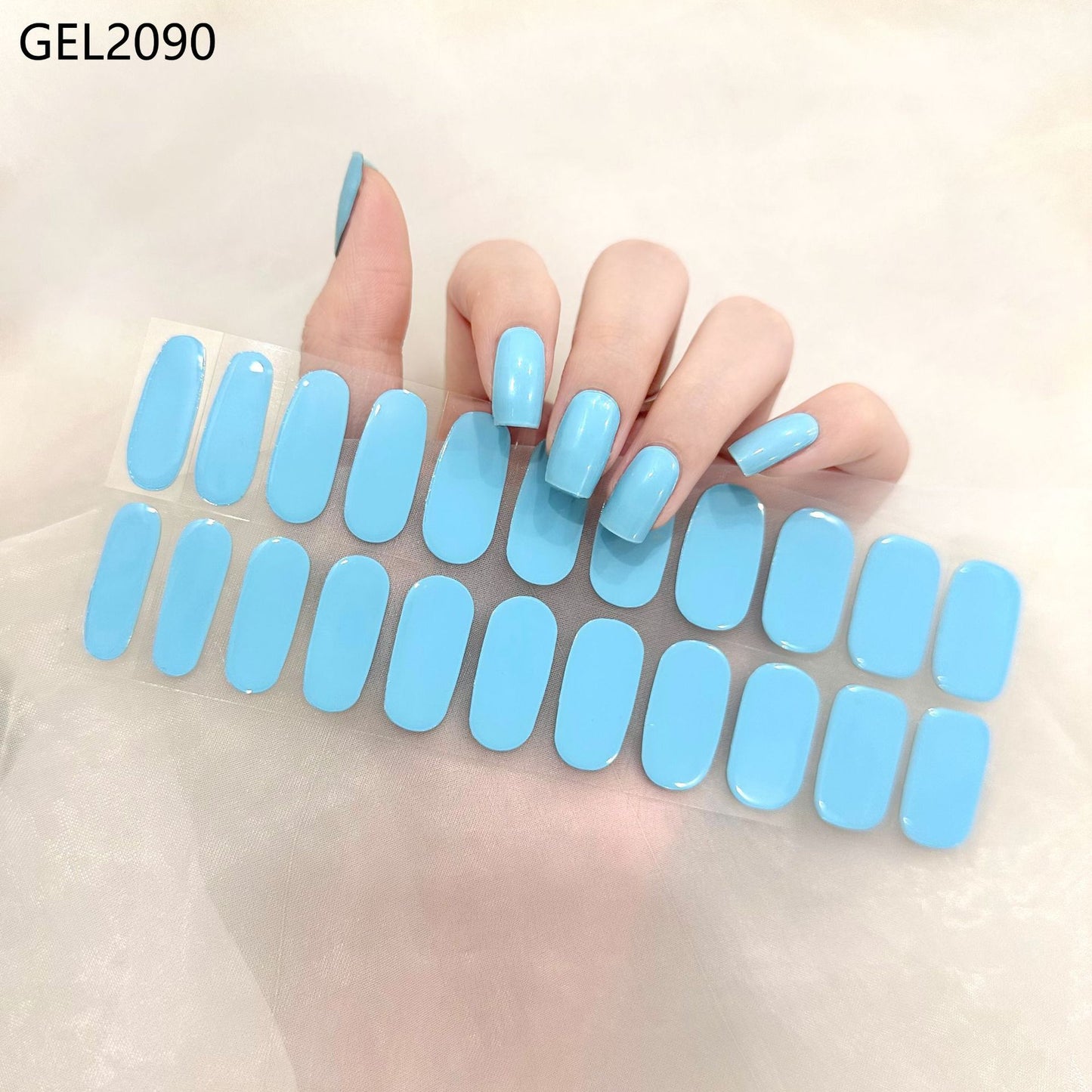 Pure Color Onion Powder Baking-free Gel Nail Art