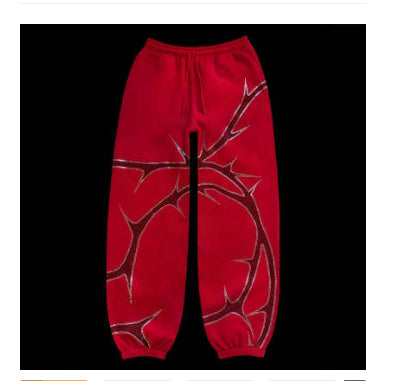 Men Women Street Hoodie Hot Drilling Zipper