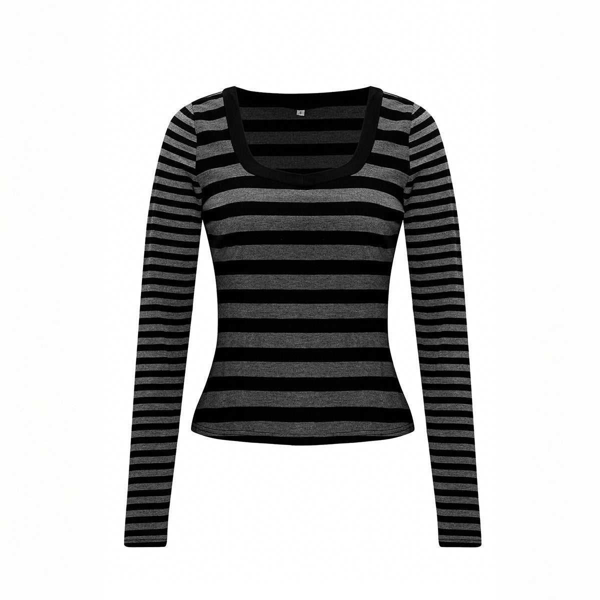 Striped Long-sleeved Sweater Women's T-shirt Women